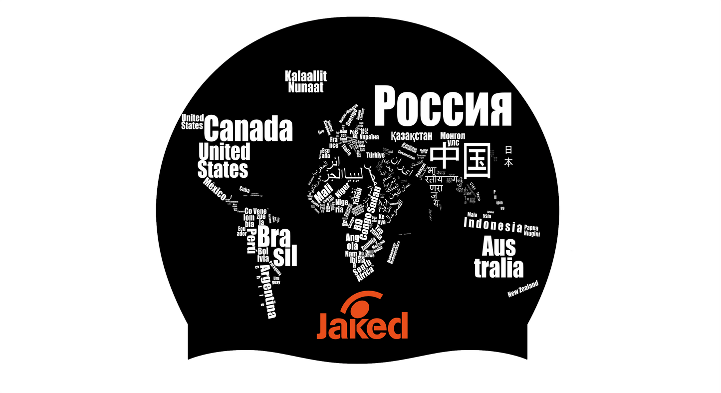 Swimming cap WORLD